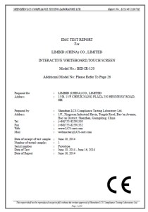 Certificazione conformità dei materiali